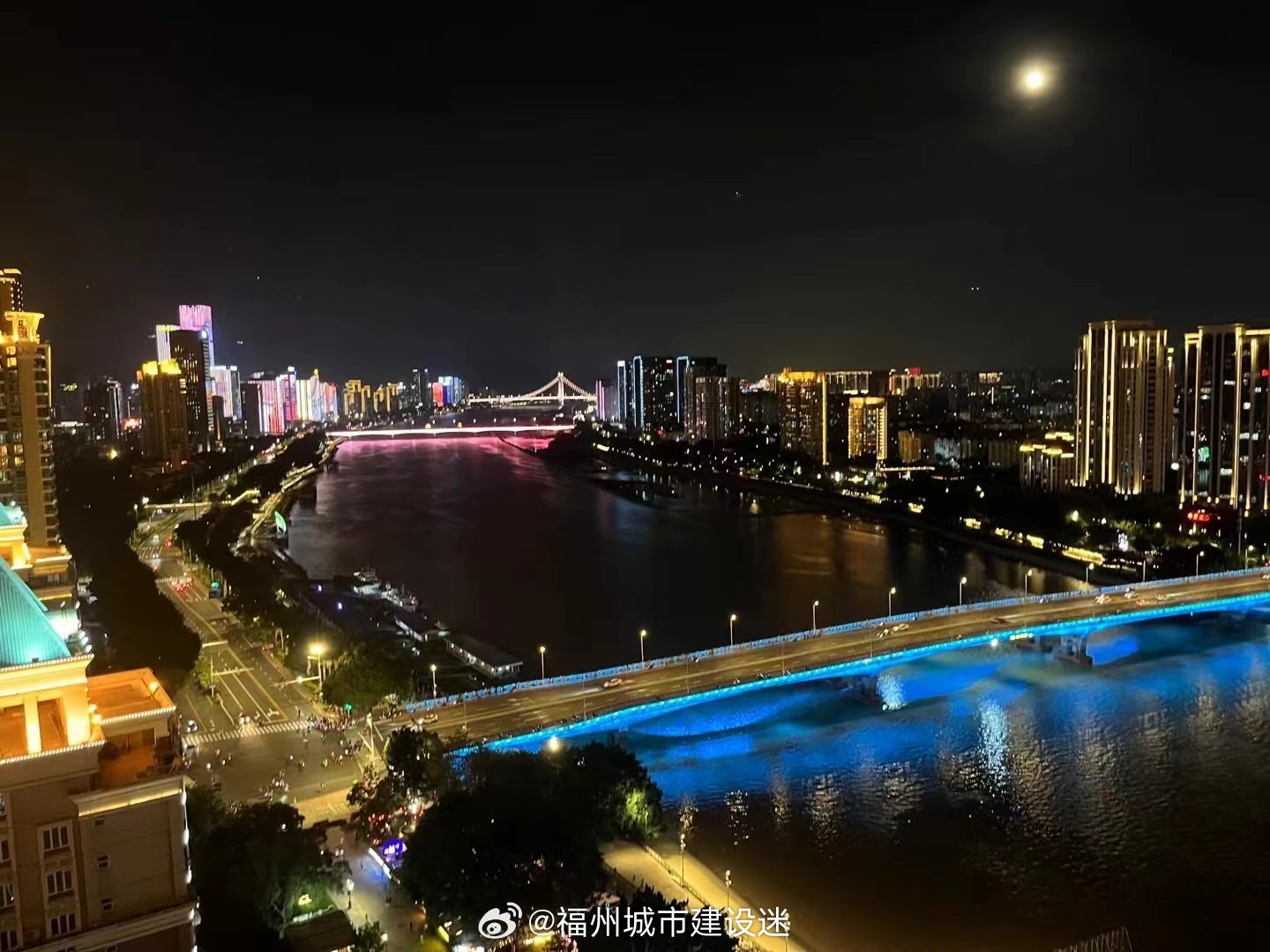 福州夜景璀璨新貌✨